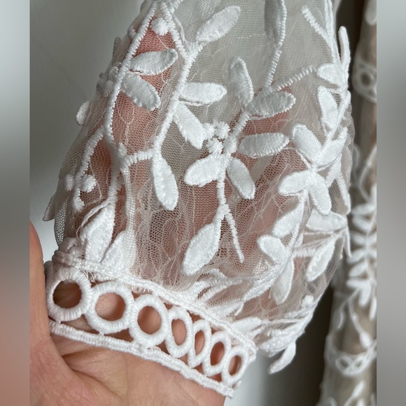 Ivy City Co., Sicily dress with champagne color lining, size S - Picture 5 of 15